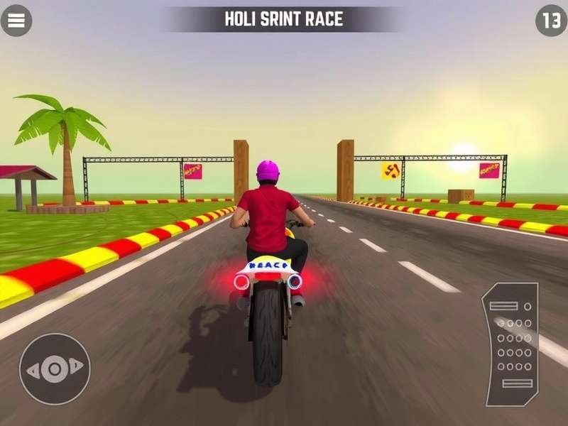 Holi Sprint Race Vehicle Selection